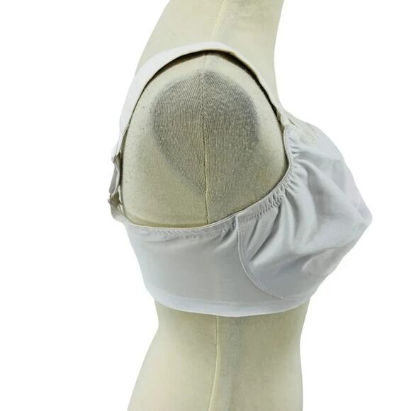 Glamorise MagicLift Seamless Support T Shirt Bra White 36F - Picture 6 of 10